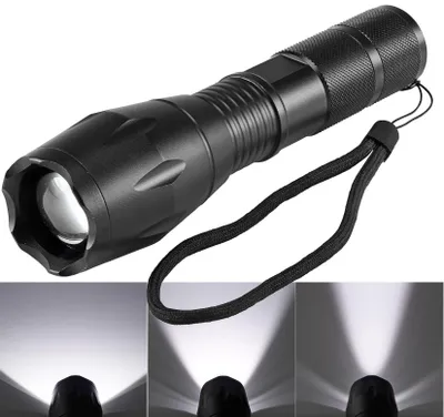 Produktbild von ChiliTec 22106 LED-Taschenlampe "CTL10 Zoom" 10W ØxL 136x37mm, Zoomfunktion, 350 Lumen
