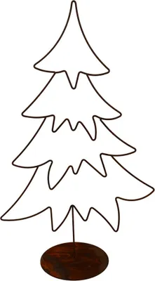 Produktbild von Badeko Baum Berchtesgaden 91 x 56 x 25 cm rostbraun
