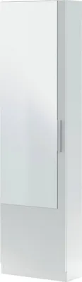 Produktbild von Dmora Schuhschrank Eugene 50x22x180 cm Weiß 16 Paare 6 Fächer