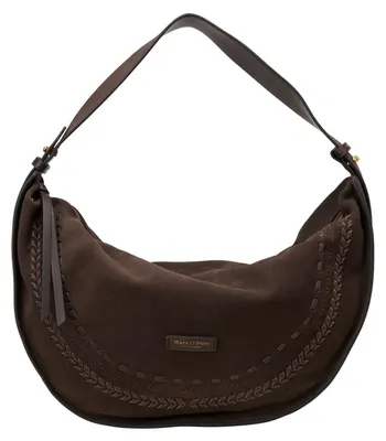 Produktbild von Marc O'Polo Leder Schultertasche Aayda Hobo Bag Burnt Coffee braun