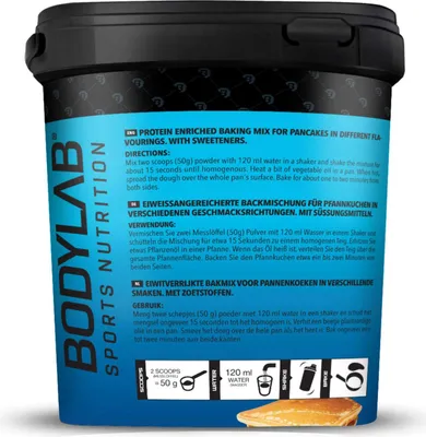 Immagine prodotto di BODYLAB Proteine-6 Pancake - 1000g - Doppio cioccolato