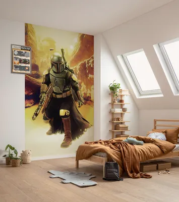 Produktbild von Komar Vlies Fototapete - Star Wars Boba Fett Sneaking Up - Größe 150 x 250 cm