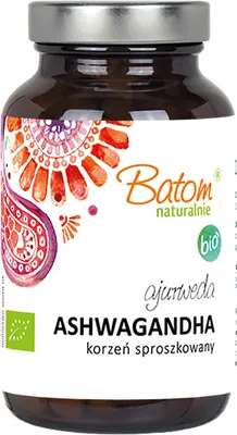Obrázok produktu pre ASHWAGANDHA(495 mg) 250 TABLETY - BATOM (AYURVÉDA)