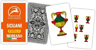 Produktbild von Modiano Sizilianische Regionskarten 300101