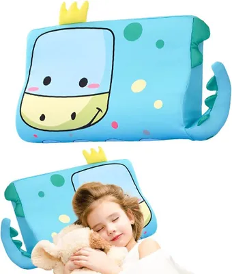 Obrázok produktu pre Detský vankúš 45x27 cm, Ergonomický, Priedušný, Prateľný, pre Deti od 3 Rokov