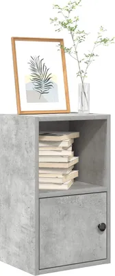 Zdjęcie produktu dla Maison Exclusive – regał na książki, kolor szary betonowy, 31 x 24 x 52 cm, materiał drewnopochodny