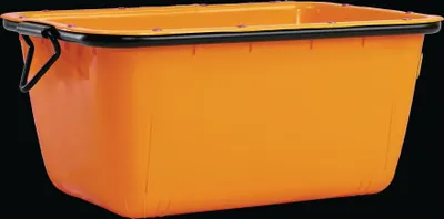 Produktbild von Fertigmrtelbehlter 200 l orange