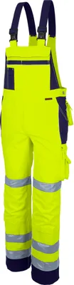 Obrázok produktu pre QUALITEX® unisex Warnschutzhose   gelb Größe 106