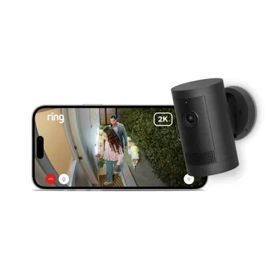 Immagine prodotto di Ring Telecamera esterna Plus Batteria ricaricabile Nero Nuovo