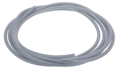 Kabelschutzschlauch geschlitzt, 10 mm, 6 m, grau, hitzebeständig