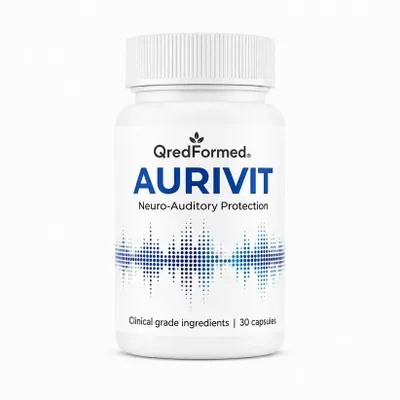 Image de Aurivit – Formule quotidienne pour la santé des oreilles, de l'audition et du système nerveux – 30 capsules