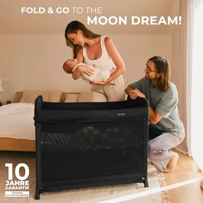 Immagine prodotto di KINDERKRAFT SELECT lettino da viaggio Moon Dream Nero