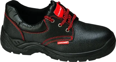 Produktbild von Schwarze Lederschuhe Ohne Zehenkappe, O1 Fo Sr,"43",Ce, Lahti