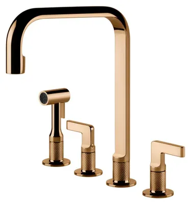 Produktbild von Gessi 58703, Standard, Bronze, Hebelgriffe, Doppel, 3/8", Type U