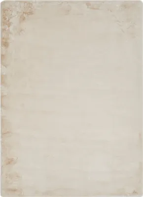 Produktbild von Fellteppich Eckig 60 x 120 cm Beige besonders weicher Hochflor