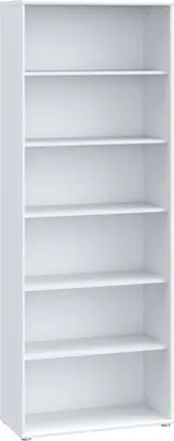 Produktbild von Regal Standregal Ordnerregal Bücherregal Ablageregal Holzregal "Tembi I" Weiß
