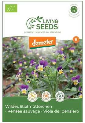 Produktbild von Wildes Stiefmütterchen 3.9g Saatgut von Living Seeds