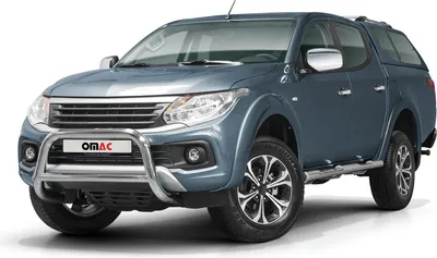 Immagine prodotto di Protezione paraurti anteriore per Fiat Fullback 2015-2021 acciaio ABE argento