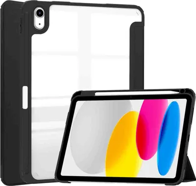 Productafbeelding van imoshion Trifold Hardcase Bookcase voor de Apple iPad 11 (2025) 11 inch A16 / iPad 10 (2022) 10.9 inch - Zwart