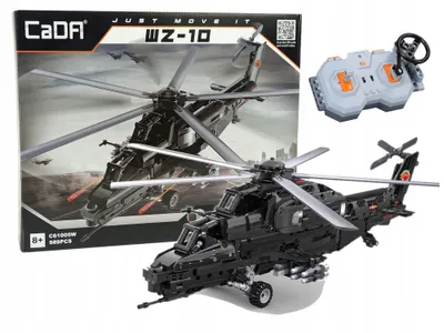 Obrázek produktu pro Stavebnice R/C CADA - Helikoptéra 989 dílků na dálkové ovládání.
