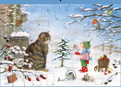 Produktbild von Giesbert Adventskalender mit Kalenderfigur