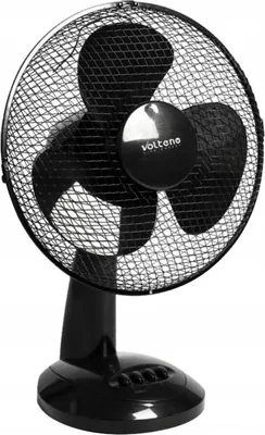 Obrázek produktu pro Stolní ventilátor černý 30 cm