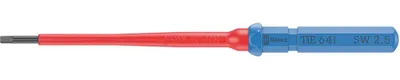 Obrázek produktu pro Wera Kraftform Kompakt VDE 64 i 2,5 x 157 mm TIE SB Elektrikářská šestihranná zásuvka s vyměnitelným ostřím 2,5 mm (05006561001)