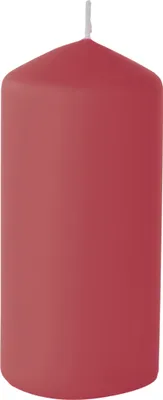 Produktbild von Duni Stumpenkerzen matt bordeaux 150x70mm 6 Stück