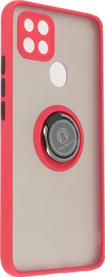 Produktbild von Avizar, Schutzhülle mit Ring-Halterung für Oppo A15, Rot