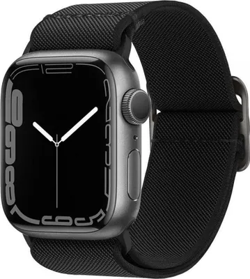 Produktbild von Spigen FIT LITE Apple Watch 4 / 5 / 6 / 7 / 8 / 9 / SE / ULTRA (42 / 44 / 45 / 49 MM) SCHWARZ