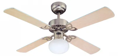 Image de Westinghouse ventilateur de plafond Vegas Aluminium 105 cm avec éclairage