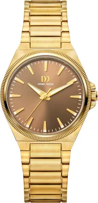 Danish Design IV87Q1303 Damenuhr DKx Pro Goldfarben/Haselnussbraun 1