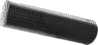 Produktbild von vidaXL Hexagonzaun Grau 0,4 x 50 m PVC