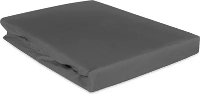 Obrázok produktu pre Vložené prestieradlo bavlnený satén svetlosivá 037/120x200