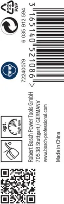 Obrázek produktu pro PRO Nerezový spirálový vrták HSS-Co, 1 x 18 x 40 mm, 10 ks.
