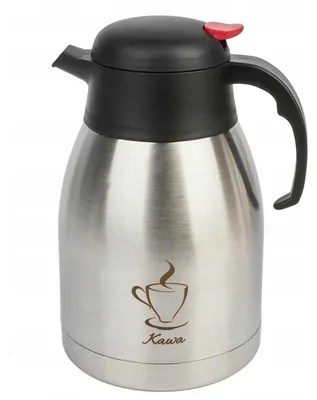 Produktbild von Tadar Konferenz-Thermoskanne 1.5L Edelstahl Schwarz Silber