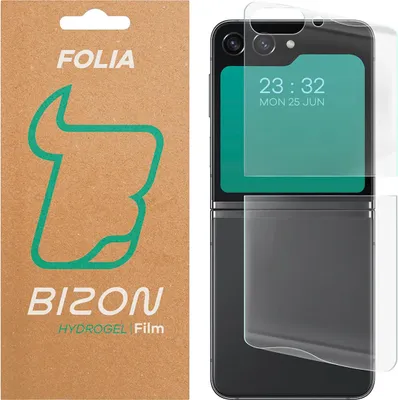 Produktbild von Hydrogel Folie für die Rückseite für Galaxy Z Flip5, Bizon Glass Hydrogel Back, 1 Stück