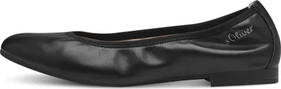 Produktbild von s.Oliver Damen Ballerina einfarbig klassisch elegant 5-22101-42, Größe:39 EU, Farbe:Schwarz