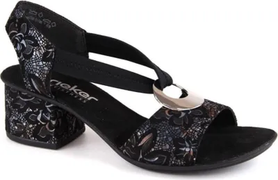 Produktbild von Rieker Damen Sandale in Schwarz, Größe 37