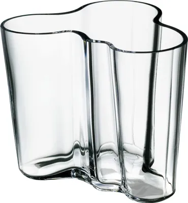 Produktbild von Iittala Alvar Aalto Vase - 95 mm - Klar 1007037