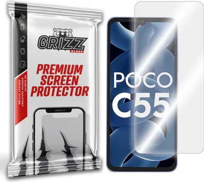 Produktbild von GrizzGlass Xiaomi Hybridglas HybridGlass für Poco C55