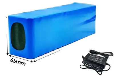 Immagine prodotto di Pacchetto batterie agli ioni di litio, 48 V, ricarica rapida, caricabatterie XT60-DC
