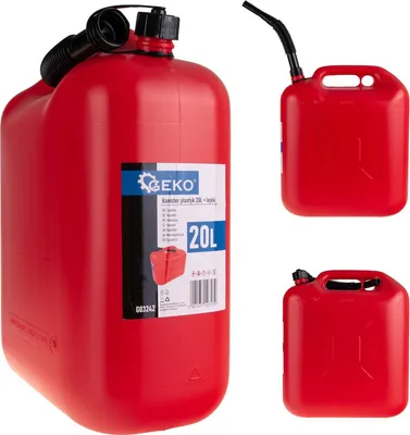 Obrázok produktu pre Plastový kanister s lievikom 20l GEKO
