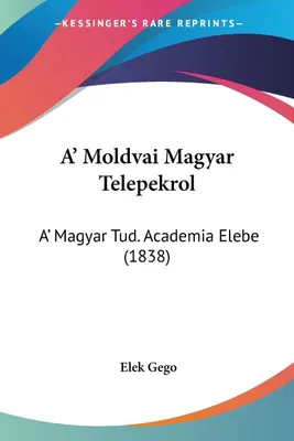 Produktbild von A' Moldvai Magyar Telepekrol
