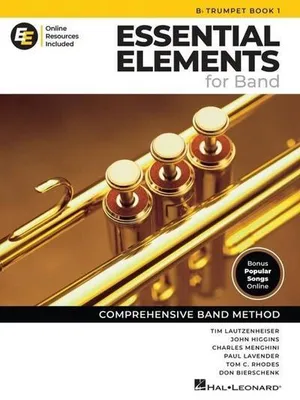 Zdjęcie produktu dla Essential Elements for Band BB Trumpet Book 1 with Eei Online Resources Trumpet Method Book and Sheet Music for Students and Teachers Band Method Songbook Newer 2025 Edition Available