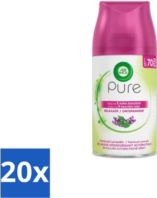 Produktbild von Air Wick – Nachfüllpackung – Entspannend – 250 ml - Vorteilspack - 20 Stücke