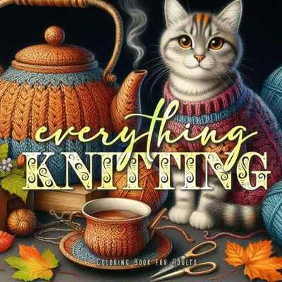 Produktbild von All Knitting Coloring Book for Adults