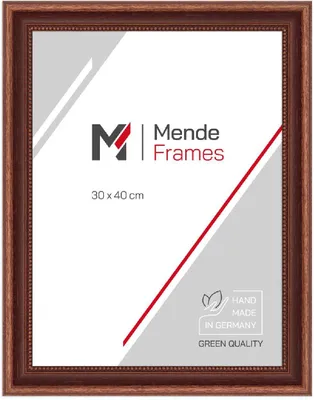 Produktbild von MendeFrames Bilderrahmen H390 Shabby-Chic braun 60x90 cm Kunstglas