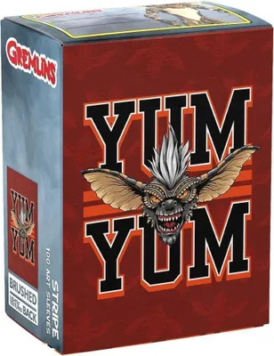 Produktbild von Dragon Shield Brushed Art Gremlins 40th Anniversary Stripe Kartenhüllen 100 Einheiten One Size