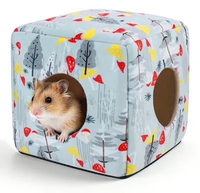 Productafbeelding van Cavia-Huisbed en Verstopplaats voor Kleine Huisdieren